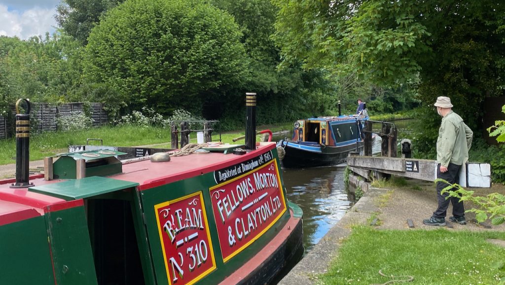 First lock with John and Ray