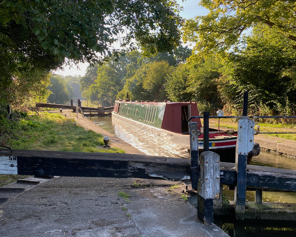 7:30am at Lock 58, near Berkhamsted