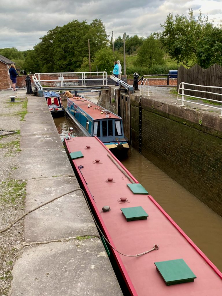 The “Bunbury Shuffle” at the staircase locks