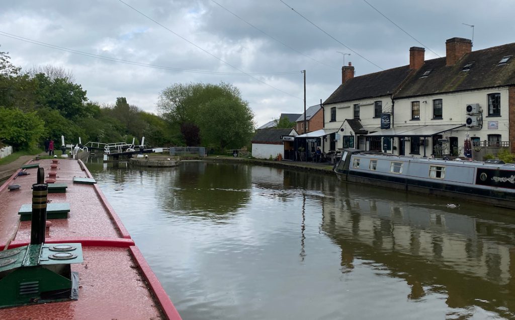 Pulling into Cape top lock